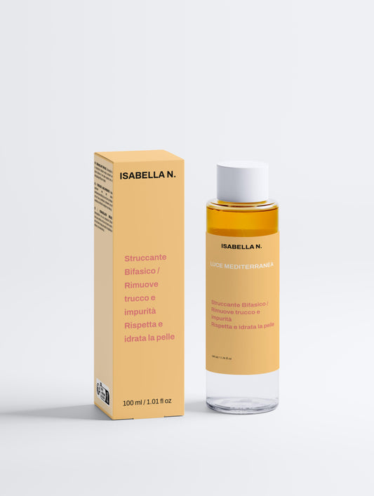Isabella N. – Struccante Bifasico / BiPhasic Make-up Remover – Fragrance Free